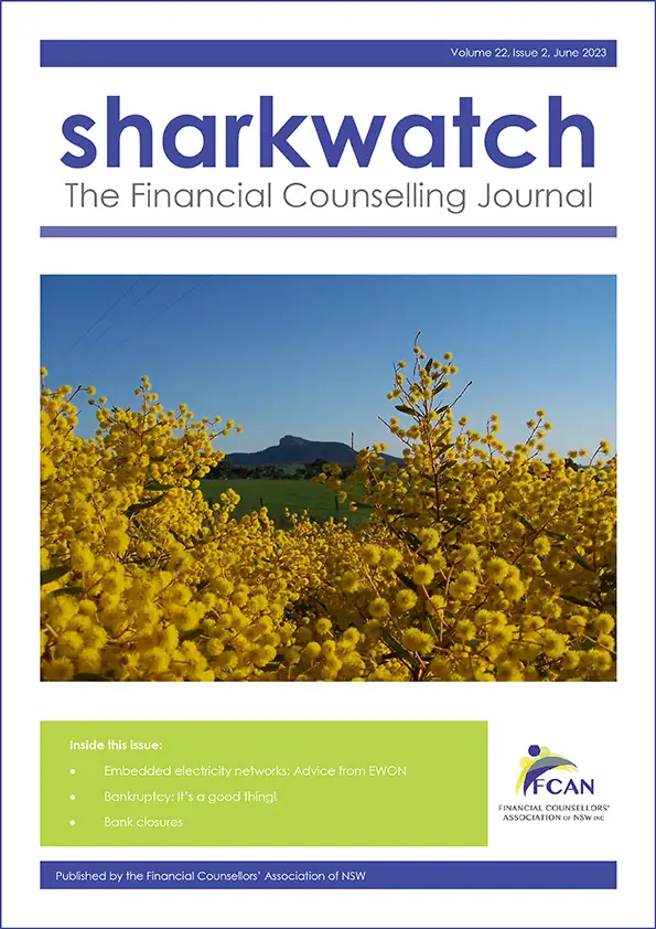 Sharkwatch Financial Counselling Journal June 2023