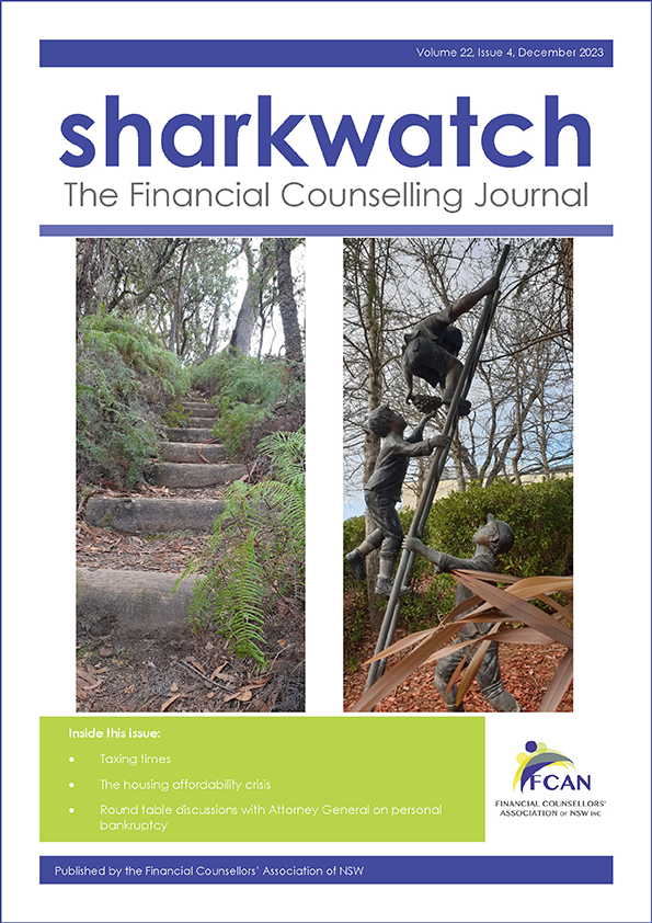 Sharkwatch Financial Counselling Journal December 2023