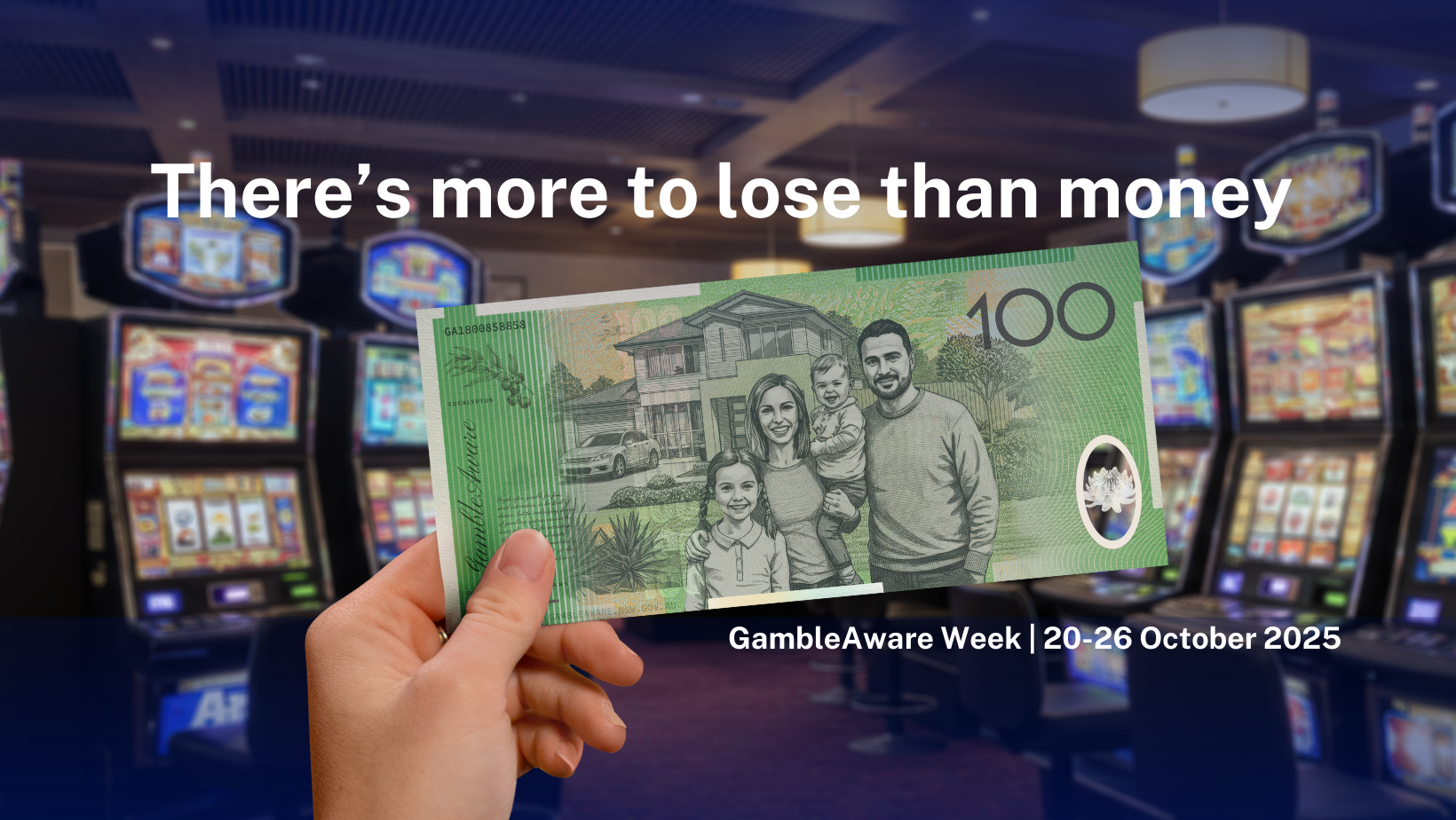 GambleAware - There's more to lose than money